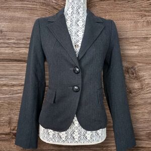 Jacob Black Pinstriped Blazer